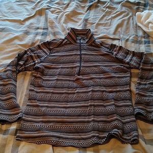 Women's Woolrich merino wool 1/2 zip. Size small